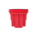 Rubbermaid Commercial WaveBrake Red Dirty Water Bucket, 18 Quart Capacity -- 6 per case