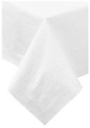 Hoffmaster Greek Key Embossed White Paper Tablecloth, 54 x 108 inch -- 25 per case