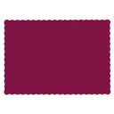 Hoffmaster Burgundy Paper Placemat -- 1000 per case
