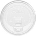 Solo Travelock Polystyrene White Reclosable Dome Lid with Sip Hole -- 1000 per case