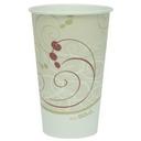 Solo Roundys Vero Single Sided Poly Paper Hot Cup, 16 Ounce Capacity -- 1000 per case