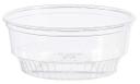 Solo Clear 1.4 inch PET 1-Compartment Sundae Cup, 3.5 Ounce -- 1000 per case
