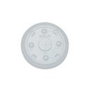 Solo Clear Polyethylene Straw Slot Lid for 15-20 Ounce Cold Cup -- 1000 per case