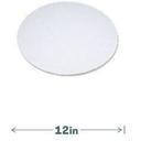 Southern Champion Tray White Corrugated Paper Pizza Circle, 12 inch -- 100 per case