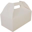 Southern Champion Tray White Carry Out Barn Box, 8 7/8 x 5 x 3 1/2 inch -- 250 per case.