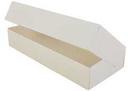 Southern Champion Tray White Paperboard Auto-Popup Window Cookie / Bakery Box, 12 1/2 x 5 1/2 x 2 1/4 inch -- 200 per case