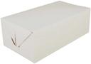 Southern Champion Tray White Paperboard Solid Bleached Sulfate Plain Fast Top Carry Out Box, 8.87 x 4.87 x 3.06 inch -- 400 per case