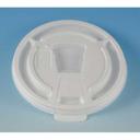 Wincup White Expanded Polystyrene Foam Drink Through Lid for 8 Ounce Cup -- 1000 per case