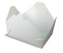 Fold-Pak Bio Pak Number 2 Food Container, 8.5 x 6.25 x 1.8 inch -- 200 per case.