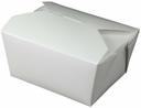 Westrock Bio Pak Fold Pak White Number 1 Food Container, 22 Ounce -- 450 per case