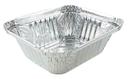 Handi-Foil 1 Pound Oblong Aluminum Take-Out Foil Pan, 5.5 x 4.5 x 1 5/8 inch -- 1000 per case.