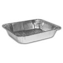 HFA Aluminum Silver 1/2 Size Steamtable Pan -- 100 per case
