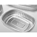 HFA Gourmet to Go Silver Foil Pan with Clear Lid, 23.3 Ounce -- 100 per case