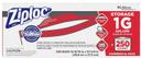 Ziploc Medium Storage Bag, 1 Gallon Capacity -- 250 per case