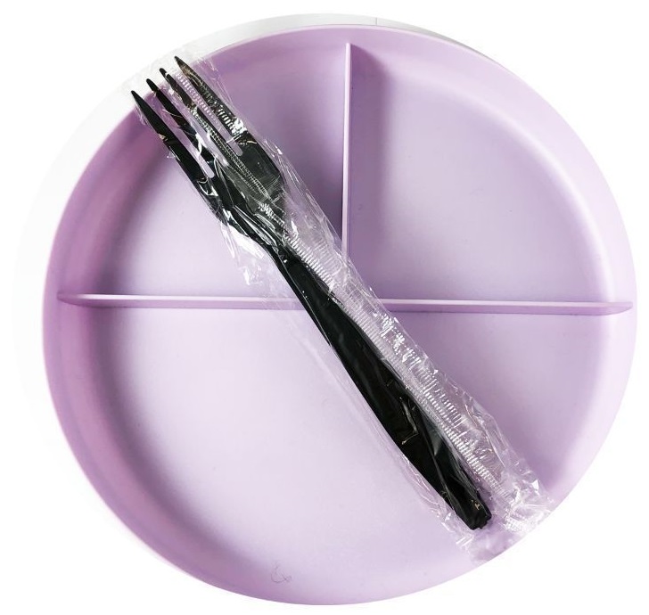 Poly King Black Polypropylene Heavyweight Wrapped Fork - Bulk -- 1000 per case.