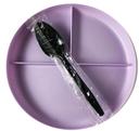 Poly King Black Polypropylene Heavyweight Individually Wrapped Teaspoon - Bulk -- 1000 per case.