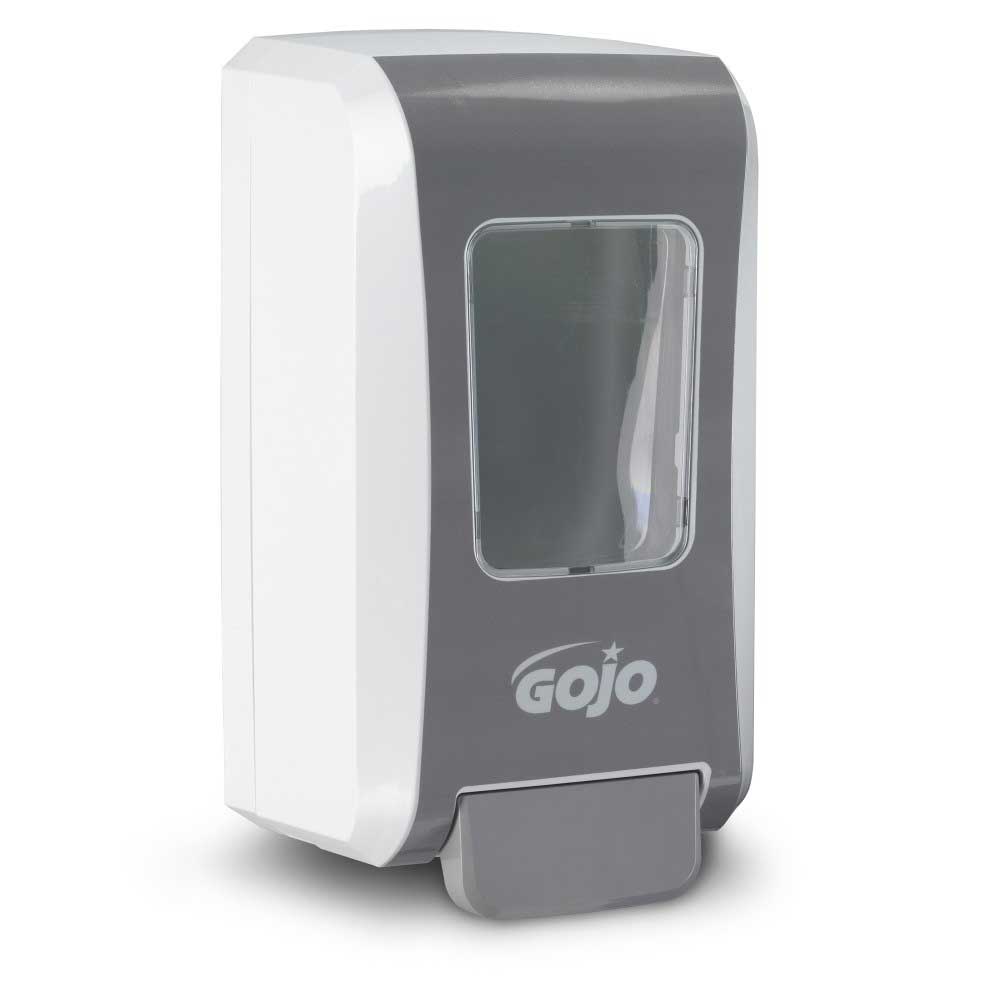 Gojo FMX -20 ABS Gray/White Soap Dispenser, 2000 Milliliter -- 6 per case