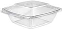 Inline Plastics Safe T Fresh Pagodaware Pete Clear Hinged Clamshell Bowl, 32 Ounce -- 168 per case