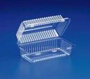 Inline Plastics Clear Polyethylene Terephthalate Utility Container, 7.25 x 4 7/16 x 3 1/8 inch -- 400 per case