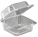 Inline Plastics Pete Clear Hinged Container, 29 Ounce -- 500 per case