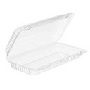Inline Plastics Clear PET Hinged Sandwich Container, 8.5 x 4.5 x 1.87 inch -- 300 per case.