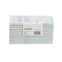 National Checking Rectangular Medium Paper Green 15 Lines One-Part Guest Check, 6.75 x 3.5 - 100 count per book -- 50 books per case