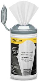 Sani Professional Sani Cloth Scent Free Disinfecting Multi Surface Wipes - 200 count per pack -- 6 per case