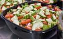 Sabert PET Black Square Bowl, 160 Ounce -- 50 per case