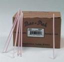 Cell O Core Bar Pak Red White Stripe Paper Wrapped Giant Straw, 7.75 inch -- 7200 per case