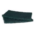 Prime Source Nylon Heavy Duty Green Scouring Pad -- 20 per case.