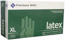 Prime Source Basics White Lightly Powdered Extra Large Latex Gloves -- 1000 per case
