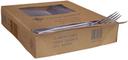 Bunzl Prime Source Polystyrene Extra Heavy Weight Disposable Clear Fork -- 1000 per case