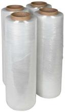 Prime Source Polyethylene Clear 70 Gauge Cylindrical Hand Use Pallet Wrap, 18 inch x 1500 feet -- 4 per case