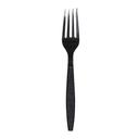 Prime Source Black Heavy Weight Polystyrene Fork -- 1000 per case