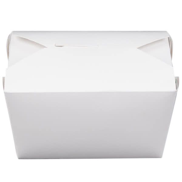 Prime Source White Number 1 Size Paper Container, 4.4 x 5.1 x 2.6 inch -- 450 per case.