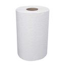 Right Choice 1 Ply White Paper Hardwound Roll Towel, 7.875 inch x 350 Feet -- 12 per case