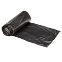 Right Choice Black 0.3 Mil LDPE 8/10-Gallon Can Liner, 24 x 23 inch -- 1000 per case