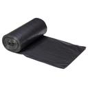 Right Choice Black 1.2 Mil LDPE 33-Gallon Can Liner, 33 x 39 inch -- 100 per case