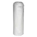 Right Choice Clear 1.5 Mil LDPE 60-Gallon Can Liners, 38 x 58 inch -- 100 per case