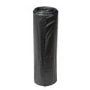 Right Choice Black 1.2 Mil LLDPE 40/45-Gallon Can Liner, 40 x 46 inch -- 100 per case