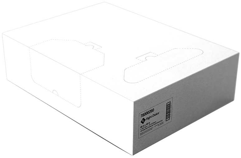 Right Choice Black 1.7 Mil LLDPE Coreless Can Liner Roll, 40 x 46 inch -- 100 per case