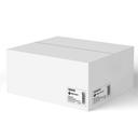 Right Choice Clear 1.25 Mil LDPE 60-Gallon Can Liner, 44 x 56 inch -- 100 per case