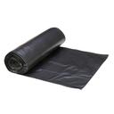 Right Choice Black 0.9 Mil LDPE 50-Gallon Can Liner, 45 x 52 inch -- 100 per case