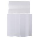 Right Choice White Paper 1 Ply 1/2 Fold Dispenser Napkin, 6.5 x 8 inch -- 6000 per case.