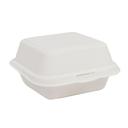 Premier Essential White Paper Molded Fiber Clamshell, 6 inch -- 500 per case