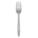 Nutri Bon White Polypropylene Medium Weight Fork -- 1000 per case