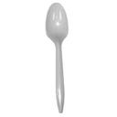 Nutri Bon White Polypropylene Medium Weight Teaspoon -- 1000 per case