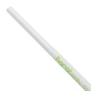 Karat Earth White Paper Wrapped Jumbo Paper Straw, 7.75 inch -- 2000 per case.
