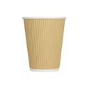Karat Kraft Ripple Paper Hot Cup, 12 Ounce -- 500 per case.
