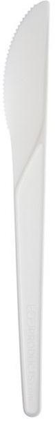 Eco-Products Plantware White PLA Medium Weight High Heat Knife -- 1000 per case.